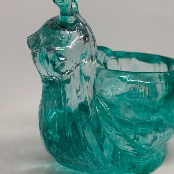 Unique Resin Aqua color Snail Planter Especially cactus - Picture 7 of 16